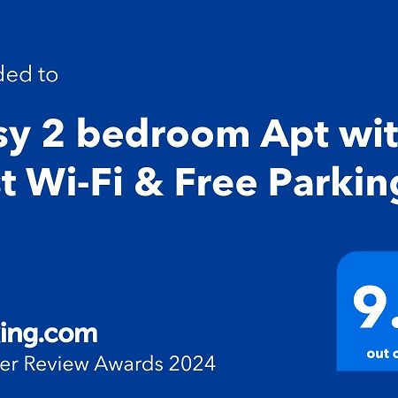 Luxury 2 Bed Apt With Free Wi-Fi & Parking 曼彻斯特 外观 照片